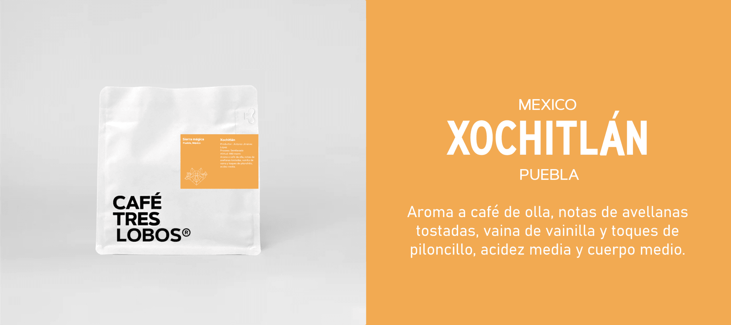 Café de Puebla Xochitlán — café de especialidad